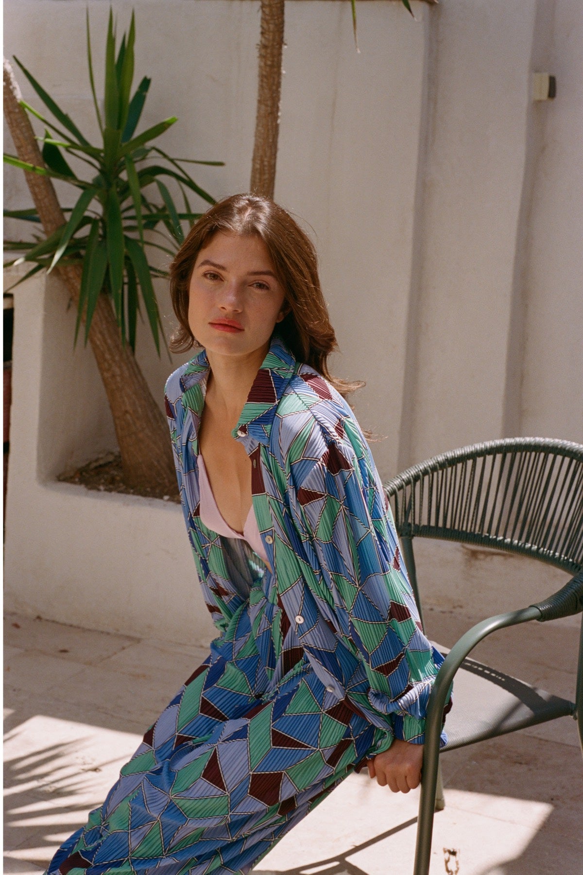 Lesia Oversize Set Blue