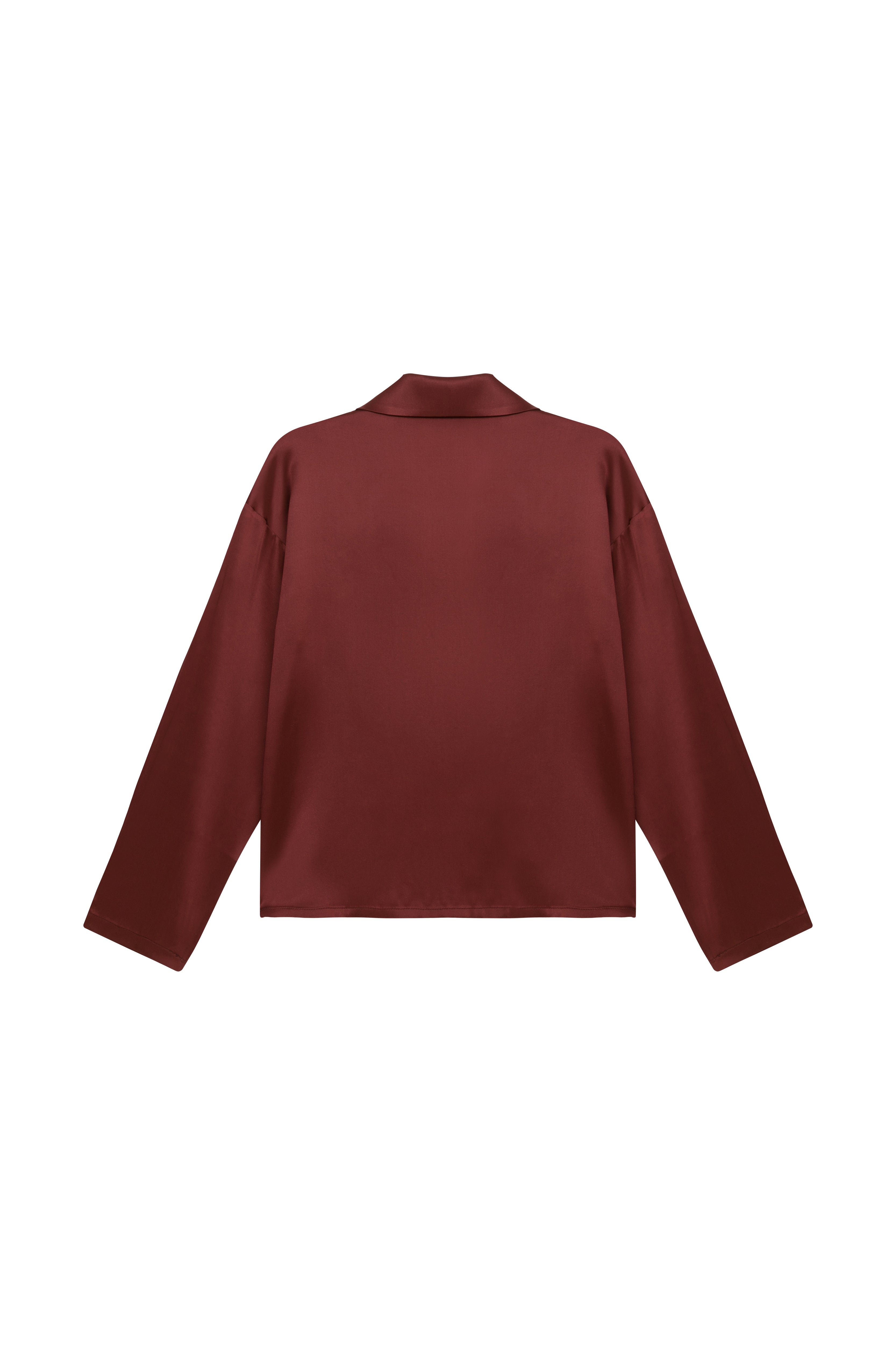 Florina İpek Şort Pijama Takımı Bordo