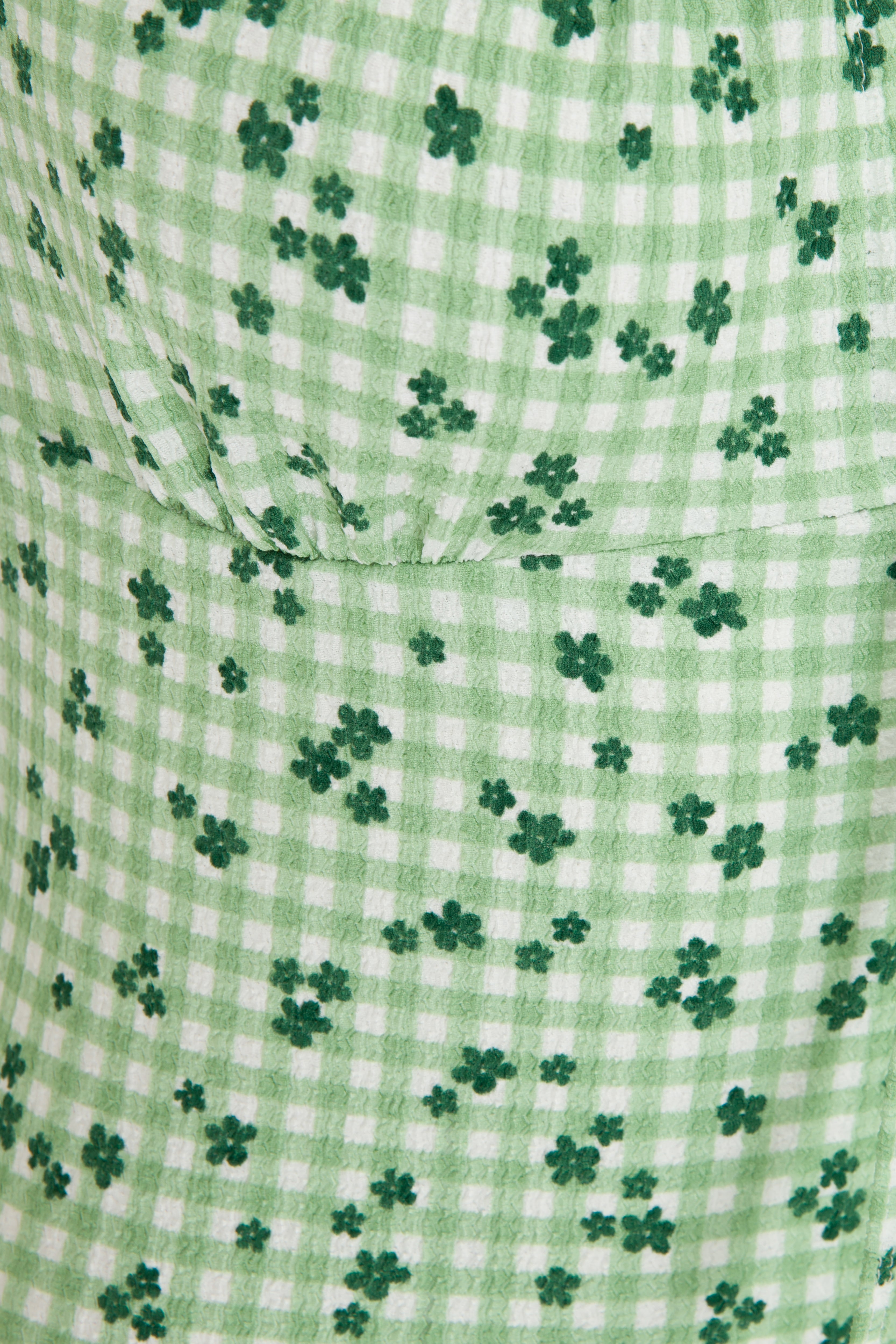 Flora Elbise Bandana Takım Yeşil