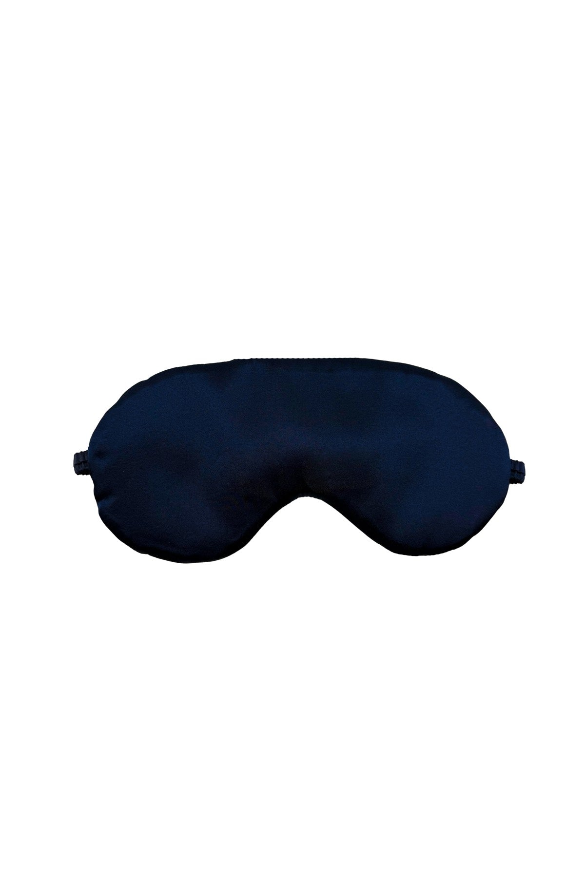 Customizable Silk Eye Mask Navy Blue