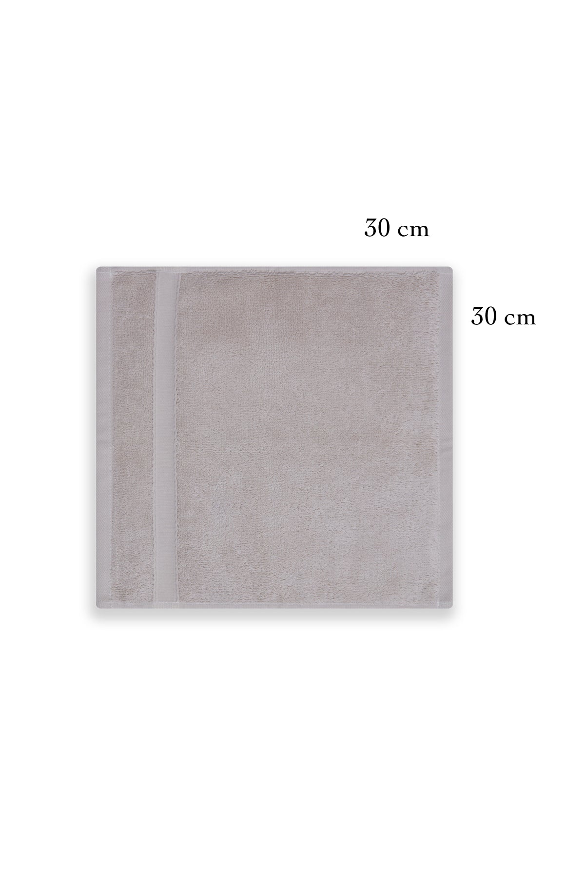 %100 Pamuk El Havlusu Bej (30x30)