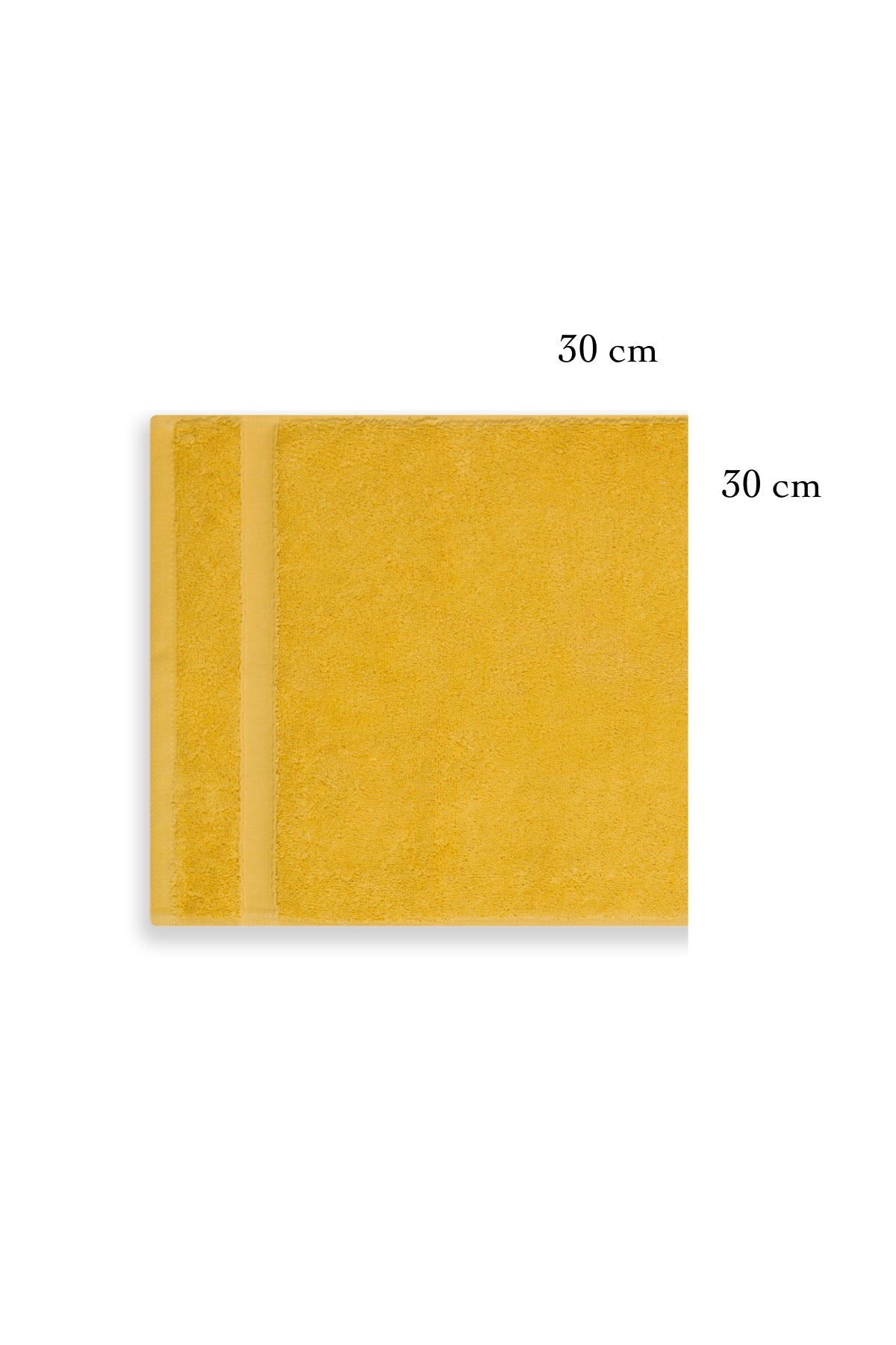 %100 Pamuk El Havlusu Hardal (30x30)