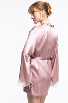 Candice İpek Sabahlık Soft Pembe