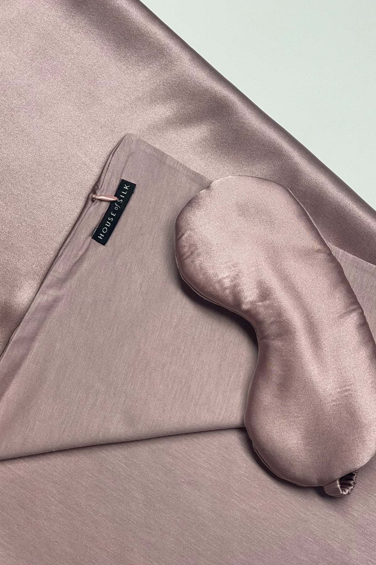 Silk & Bamboo Pillowcase Soft Pink